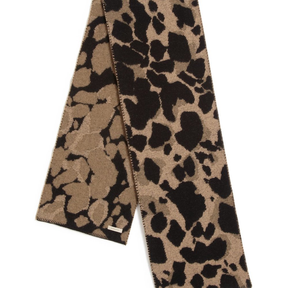 Burberry - Wool Animal Print Scarf